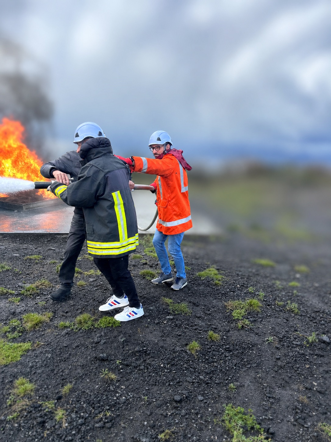 Esercitazione pratica antincendio Blu Corporation — foto 10