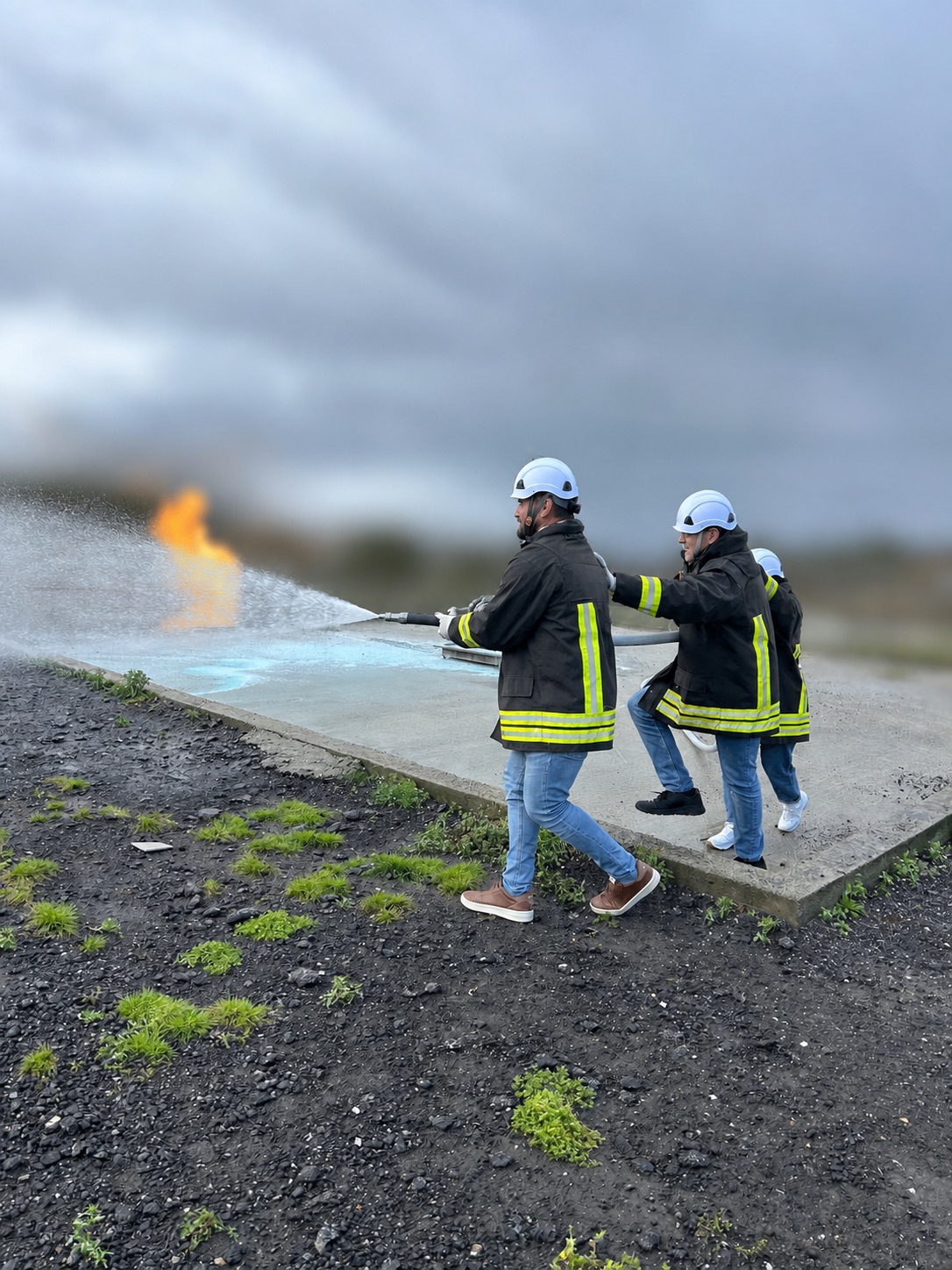Esercitazione pratica antincendio Blu Corporation — foto 20