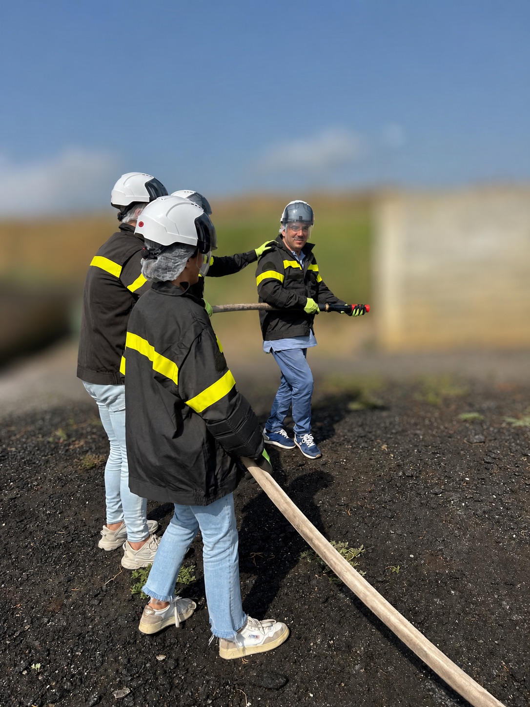 Esercitazione pratica antincendio Blu Corporation — foto 26