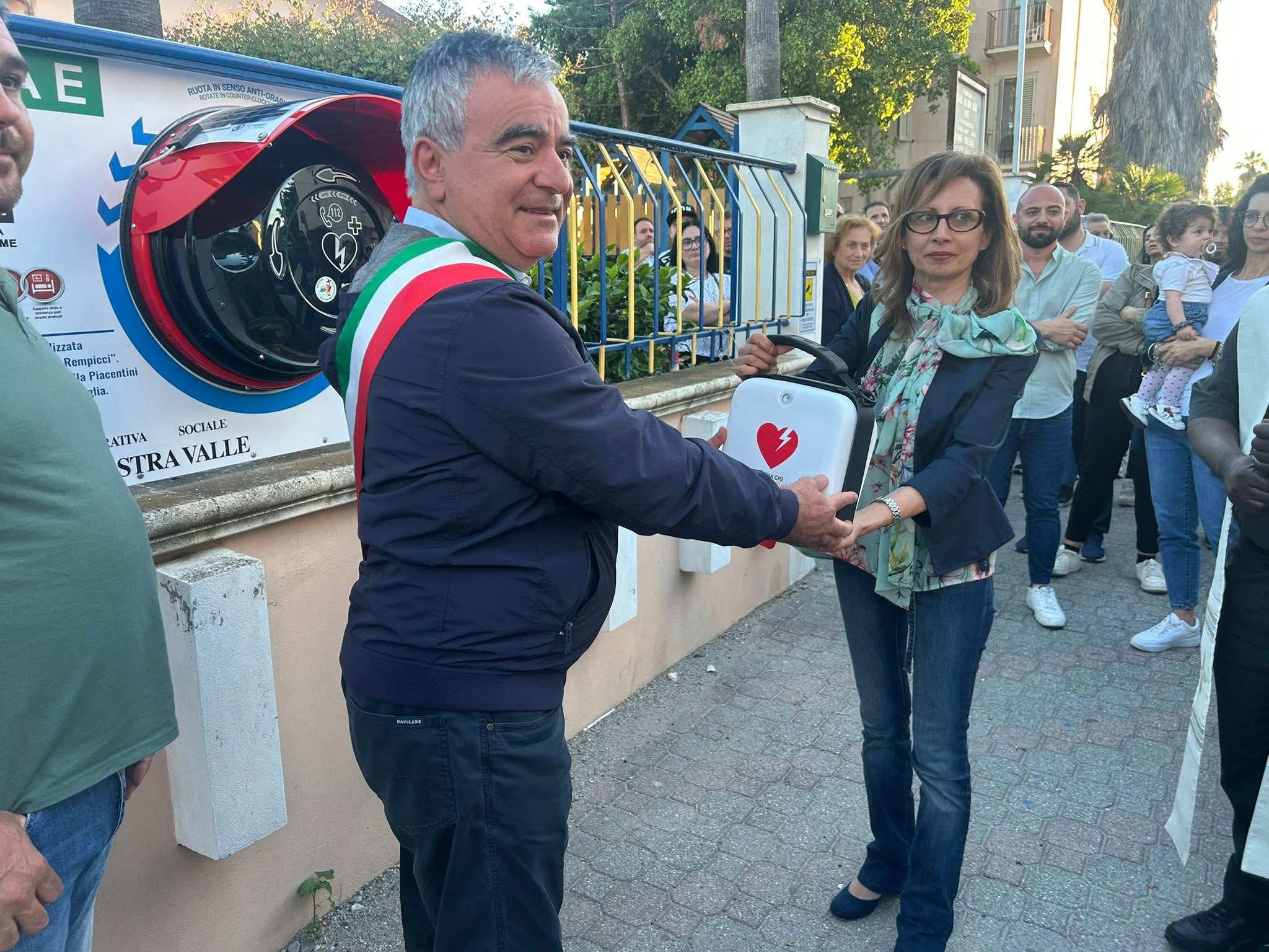 Condofuri: una nuova postazione DAE pubblica — foto 6