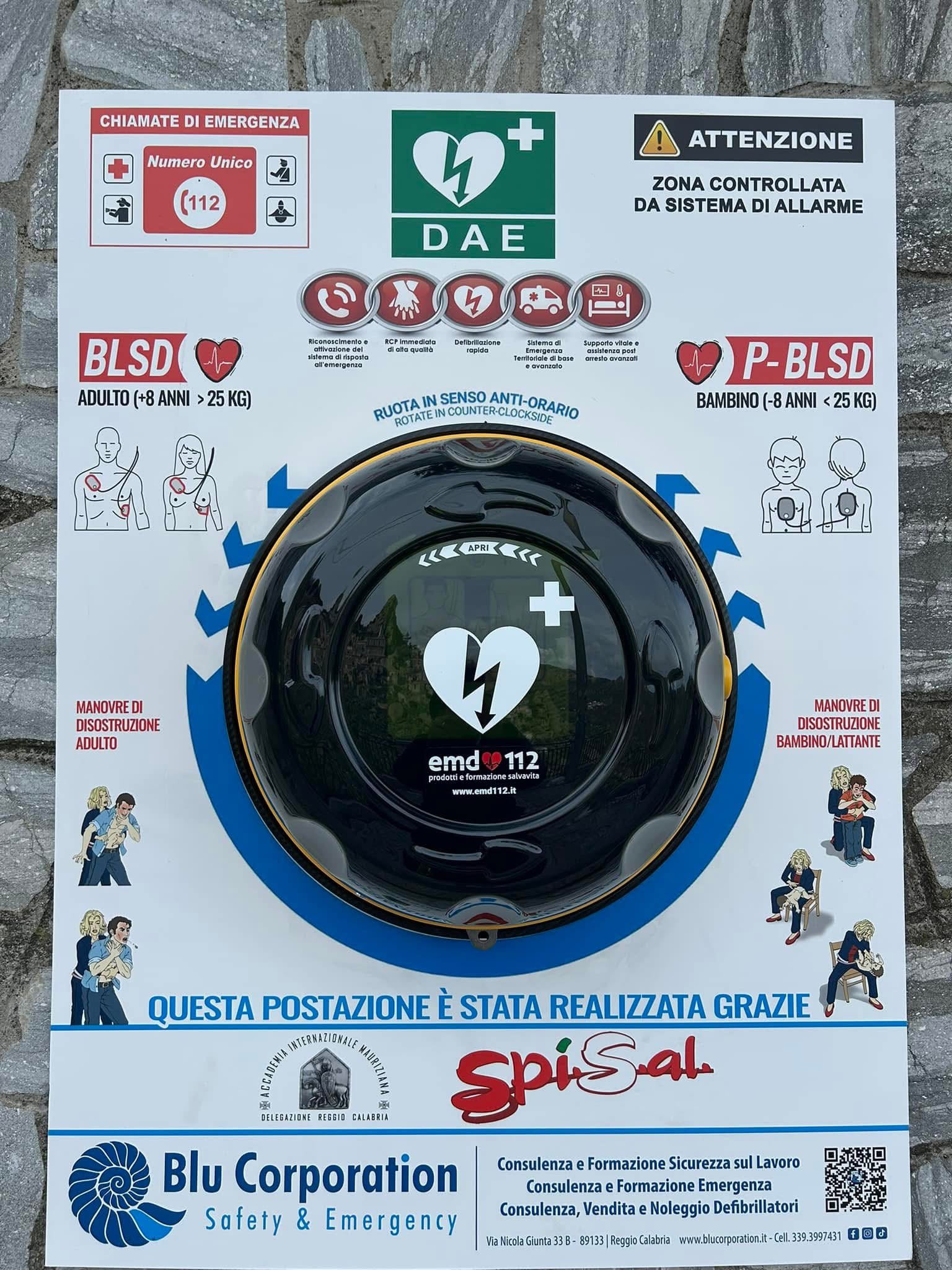 Pentedattilo si dota di un DAE per la comunità — foto 4
