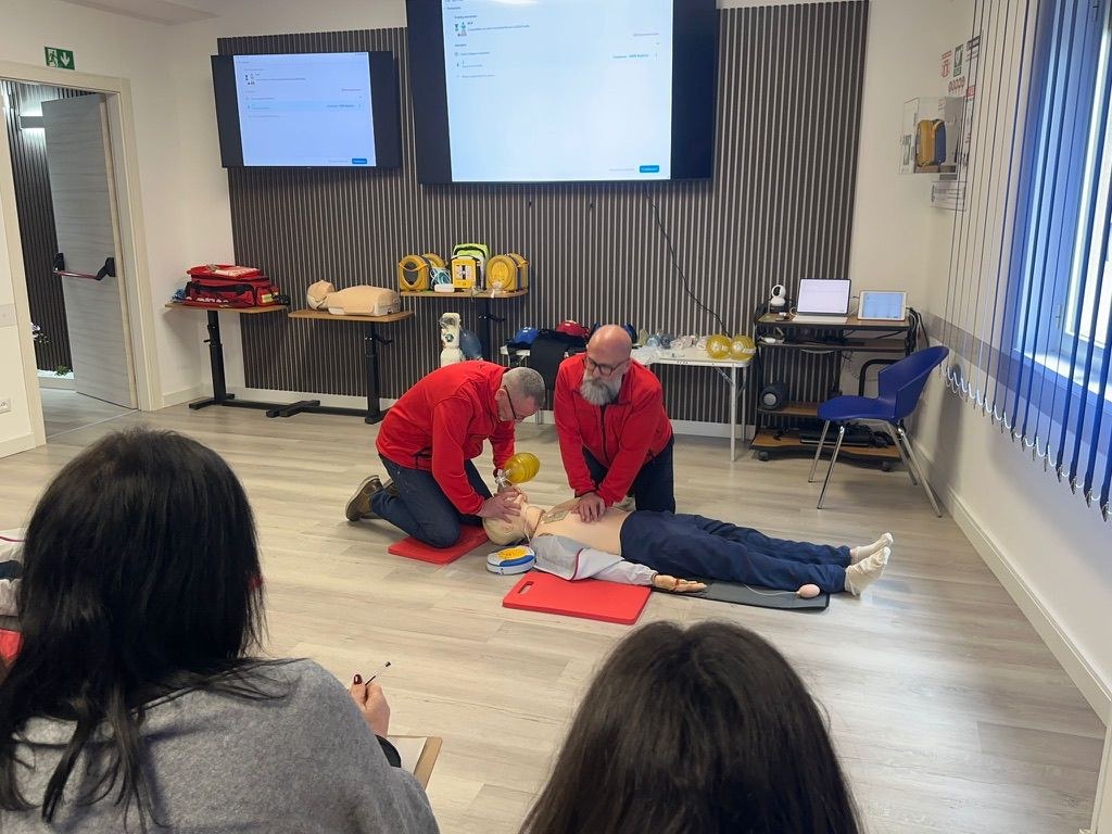 BLSD e primo soccorso — attività Blu Corporation