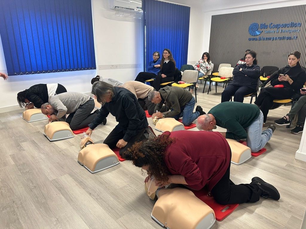 BLSD e primo soccorso — attività Blu Corporation