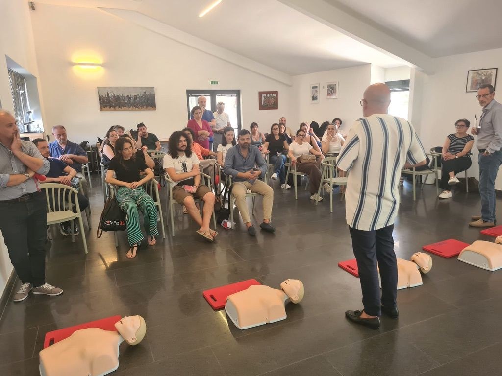Aula, eventi e certificazioni — attività Blu Corporation