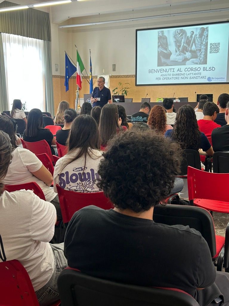 Aula, eventi e certificazioni — attività Blu Corporation