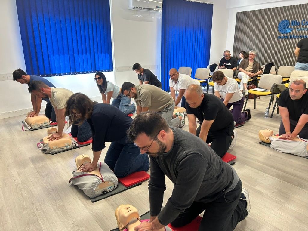 BLSD e primo soccorso — attività Blu Corporation