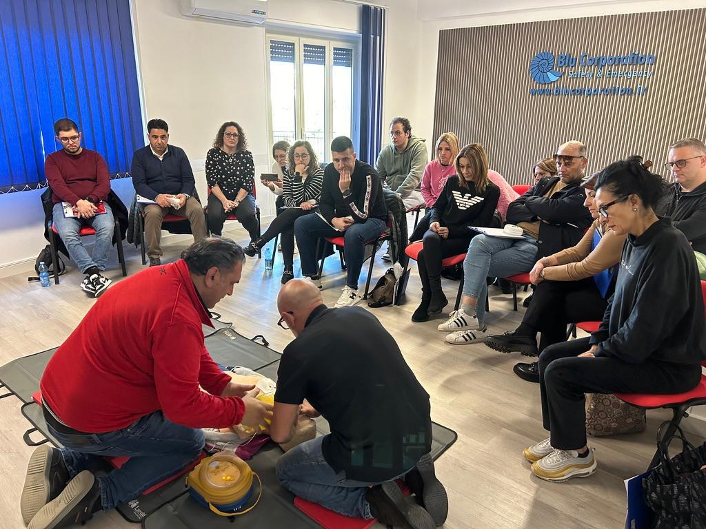 BLSD e primo soccorso — attività Blu Corporation