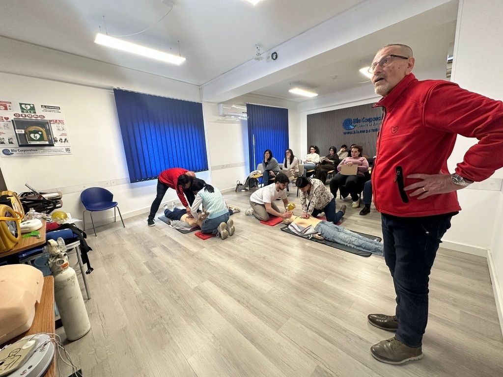 BLSD e primo soccorso — attività Blu Corporation